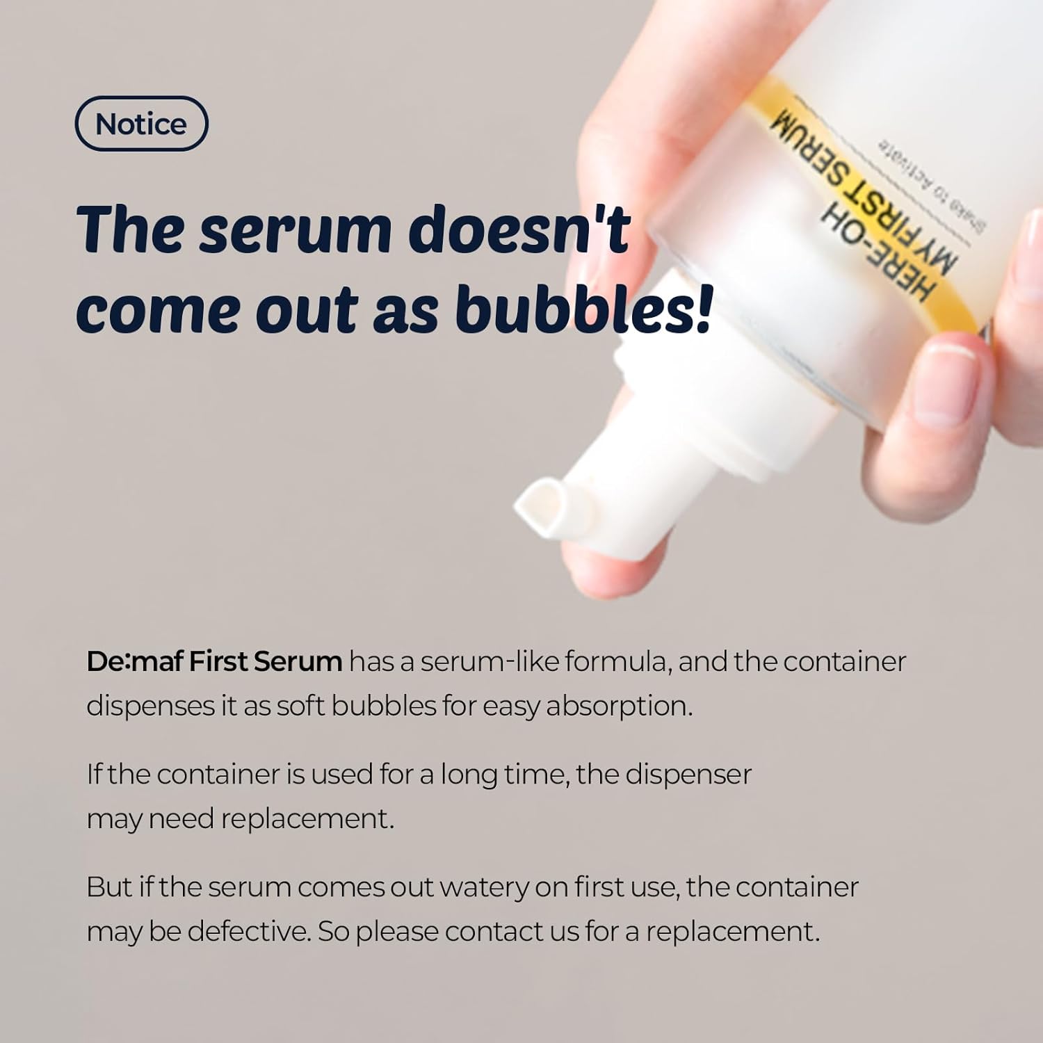 [Demaf] Here-Oh My First Hydrating Serum with Hyaluronic Acid